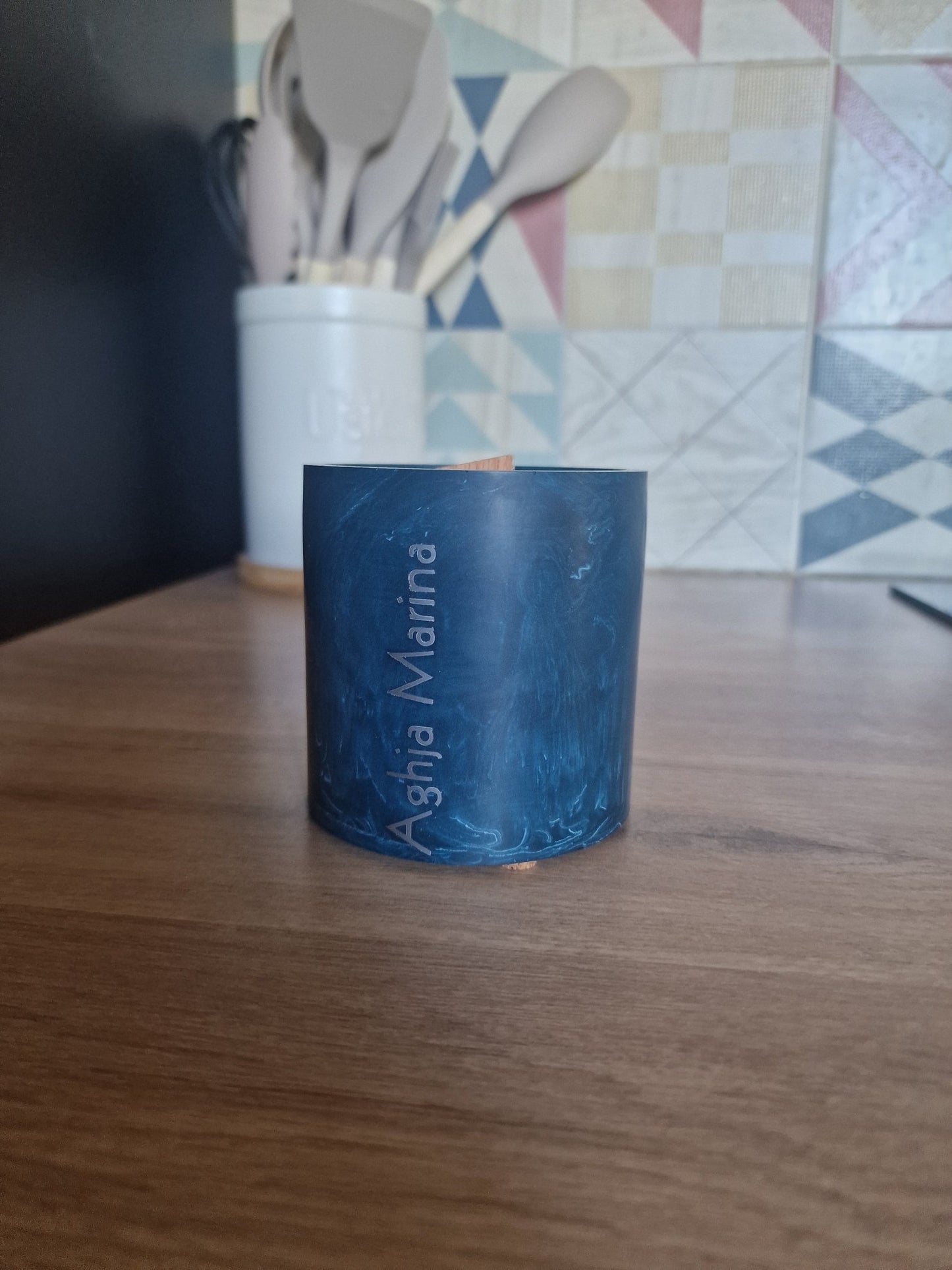 Aghja Marina - Bougie Artisanale en Jesmonite - Annalisa Candles