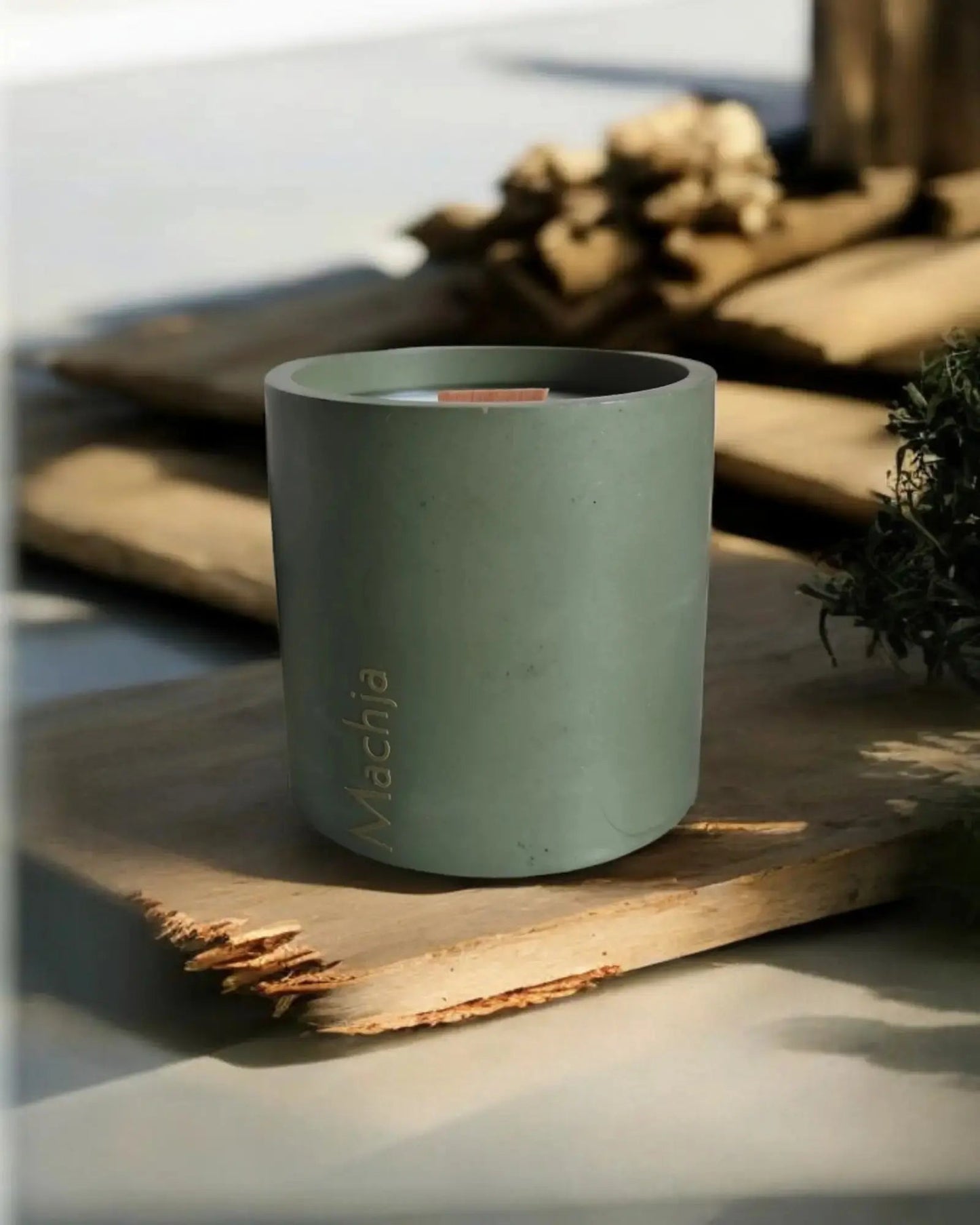 Alta Strada (Maquis Corse) - Bougie Artisanale en Jesmonite - Annalisa Candles