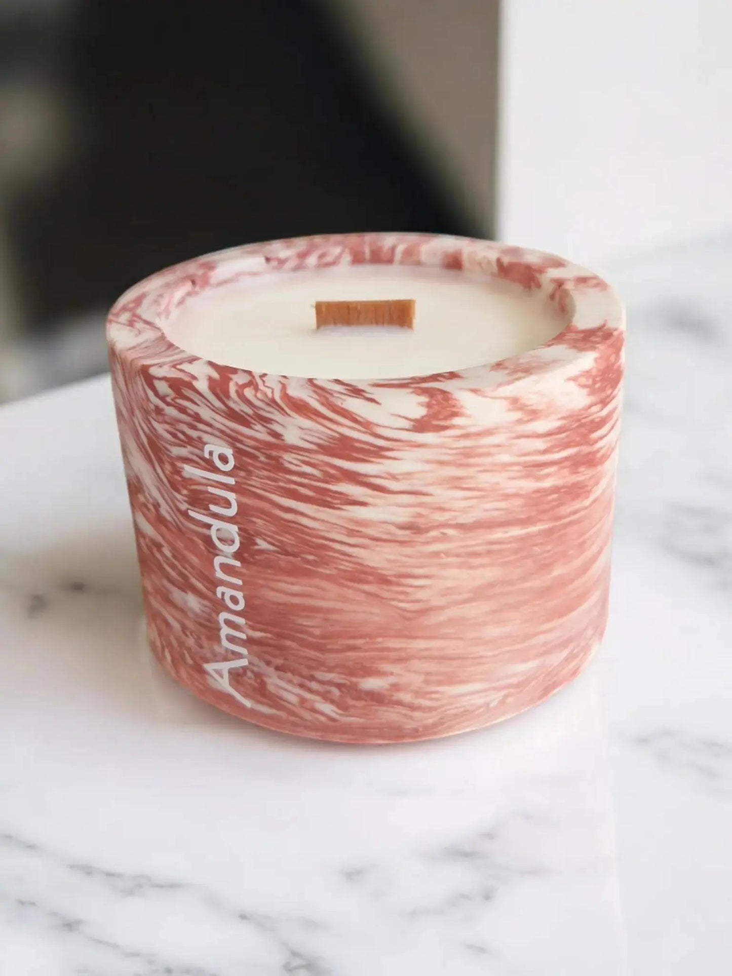 Amandula (Fleur d'amandier) - Bougie Artisanale en Jesmonite - Annalisa Candles