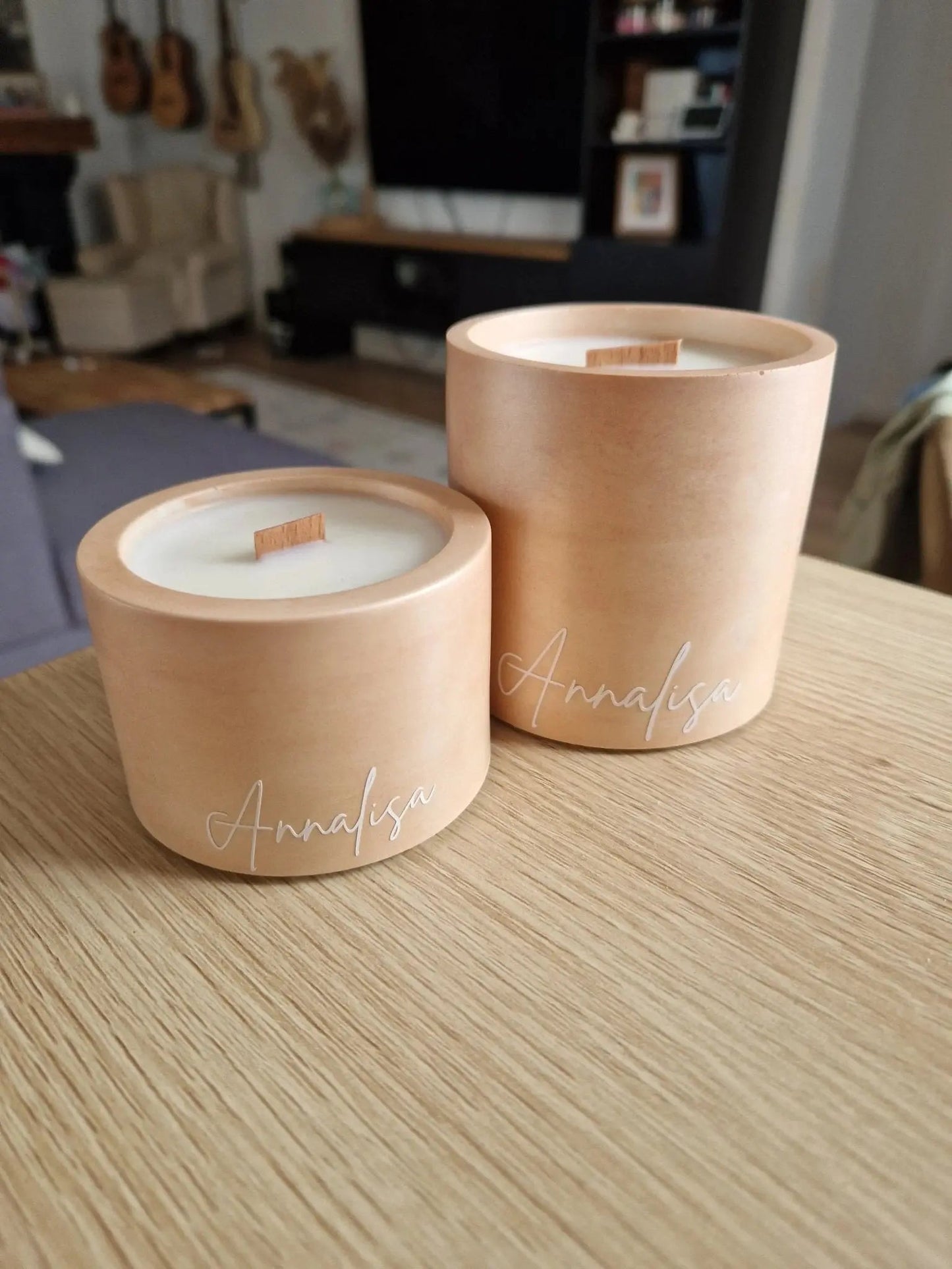 Annalisa - Bougie Artisanale en Jesmonite - Annalisa Candles