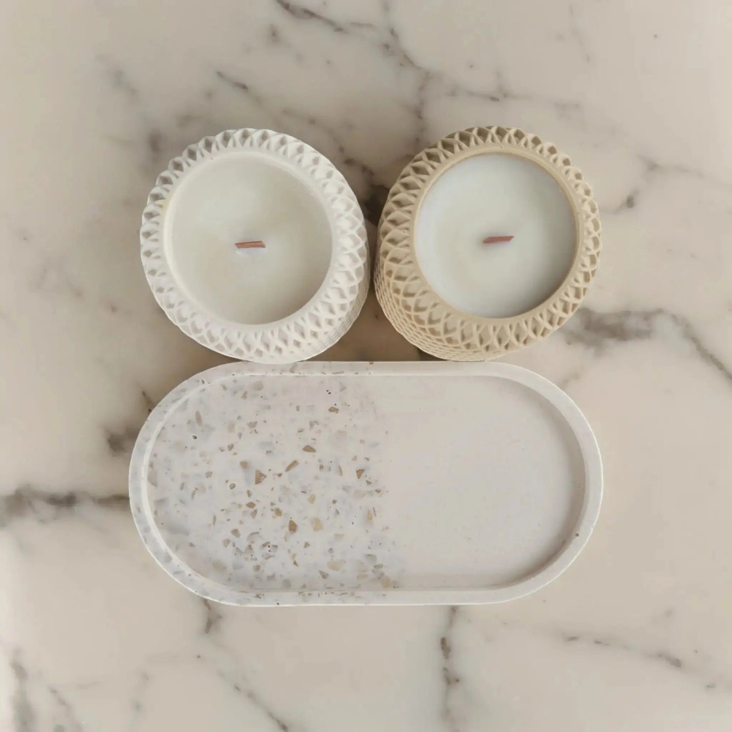 Coffret Bougies Jesmonite - Annalisa Candles