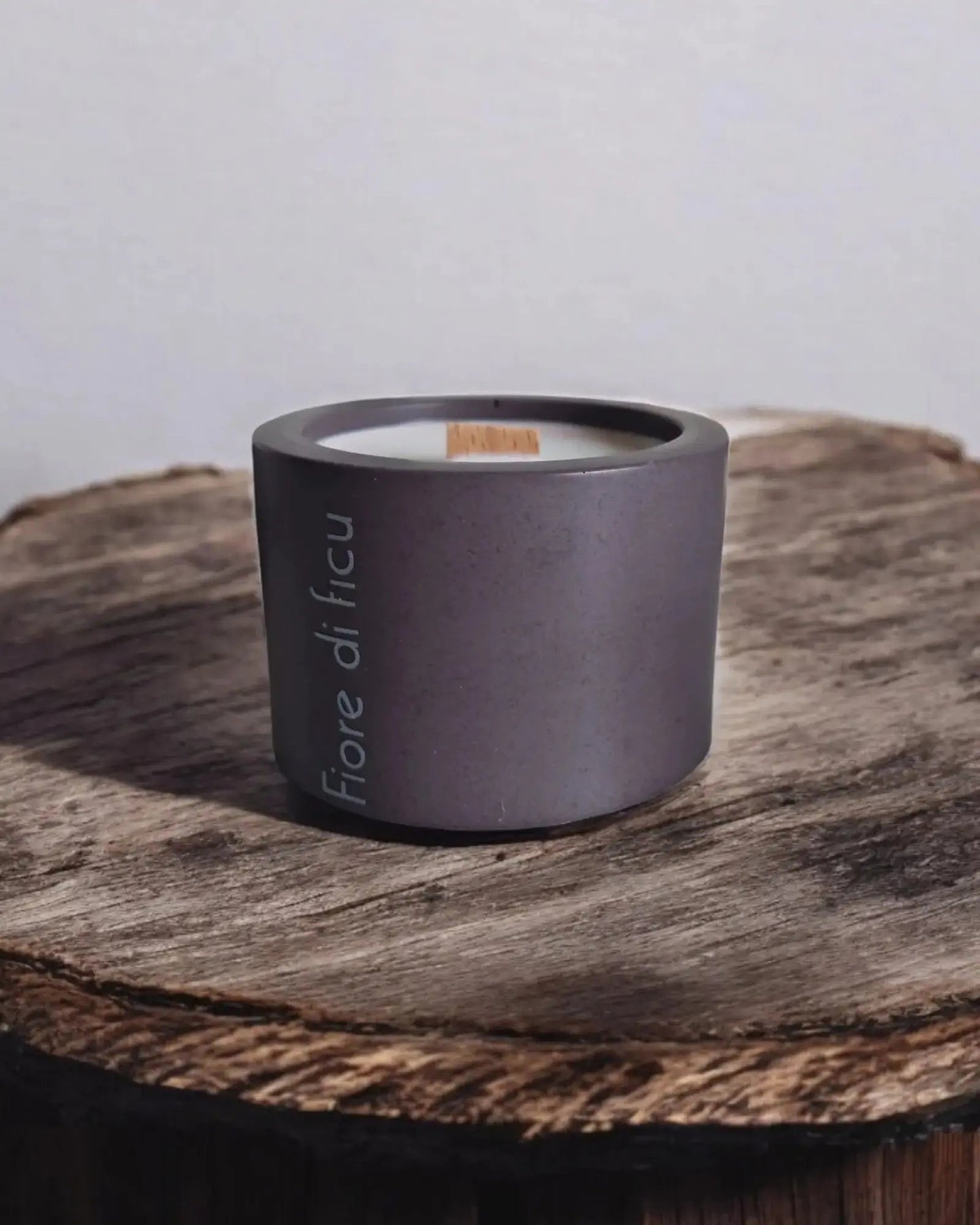 Ficaghjola (Fleur de Figuier) - Bougie Artisanale en Jesmonite - Annalisa Candles