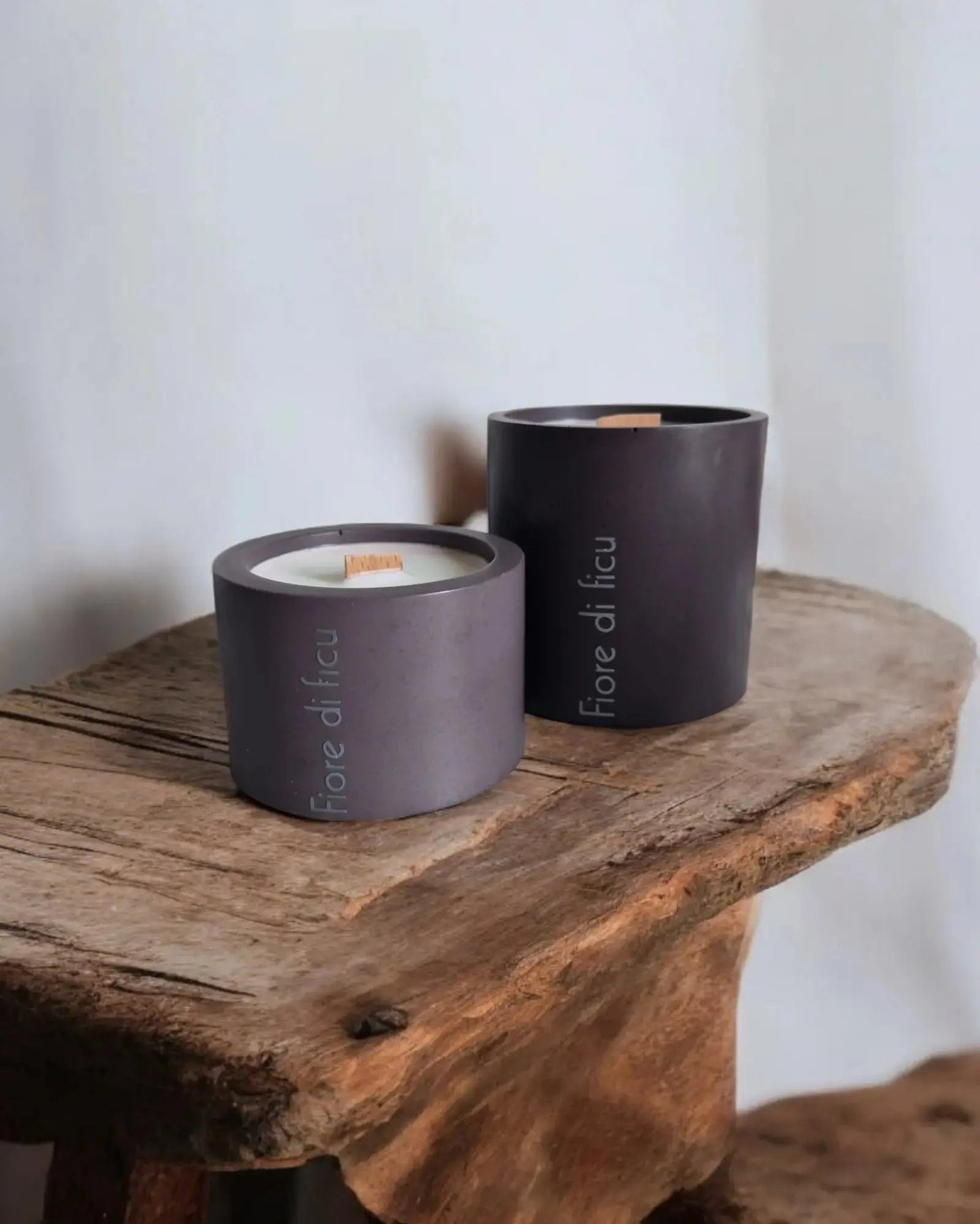Ficaghjola (Fleur de Figuier) - Bougie Artisanale en Jesmonite - Annalisa Candles