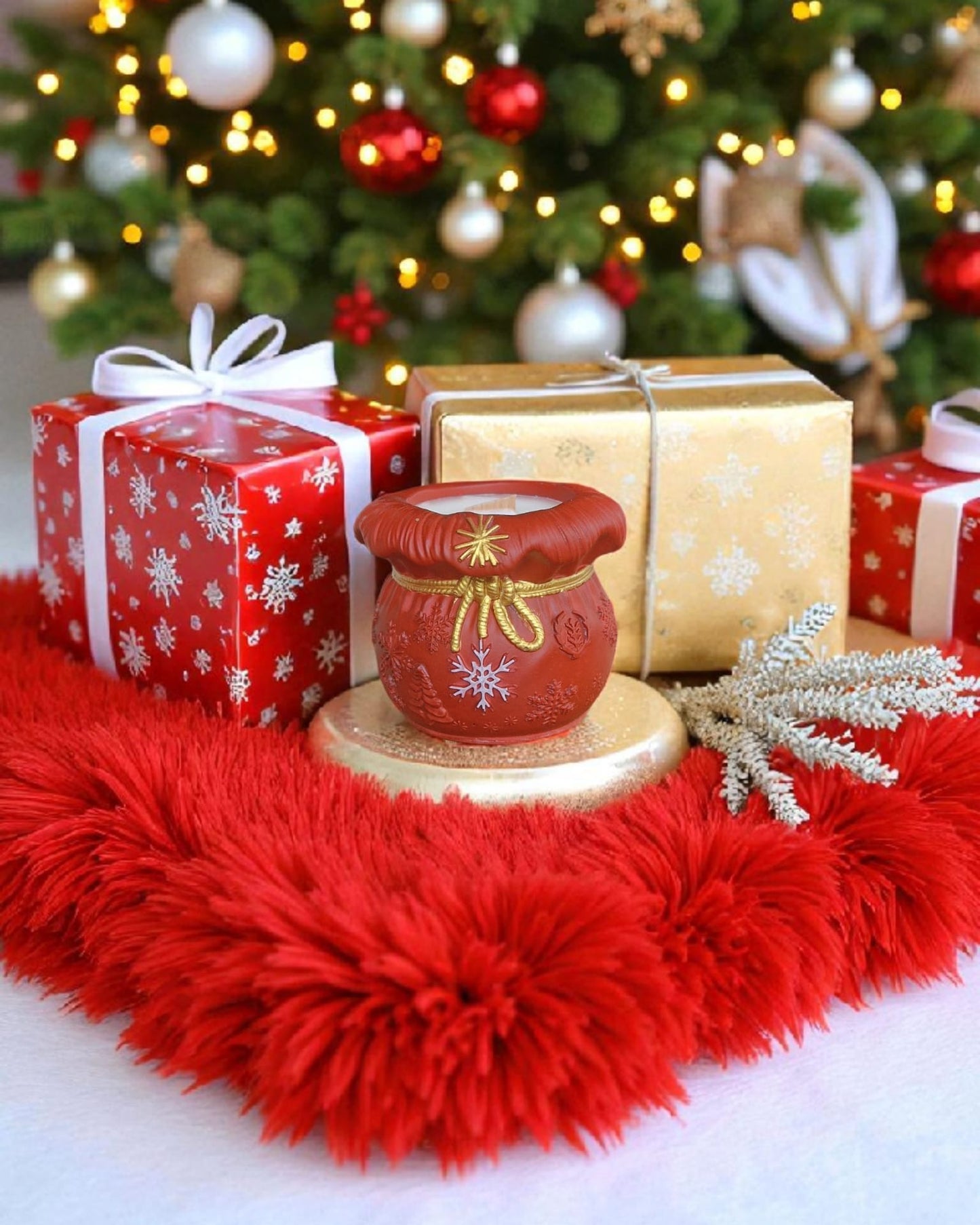 Hotte de Noël en Jesmonite - Annalisa Candles