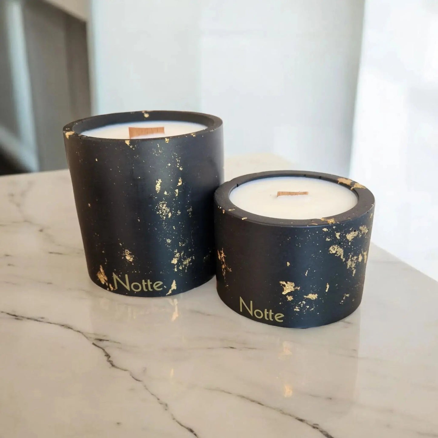 Notte - Bougie Artisanale en Jesmonite - Annalisa Candles