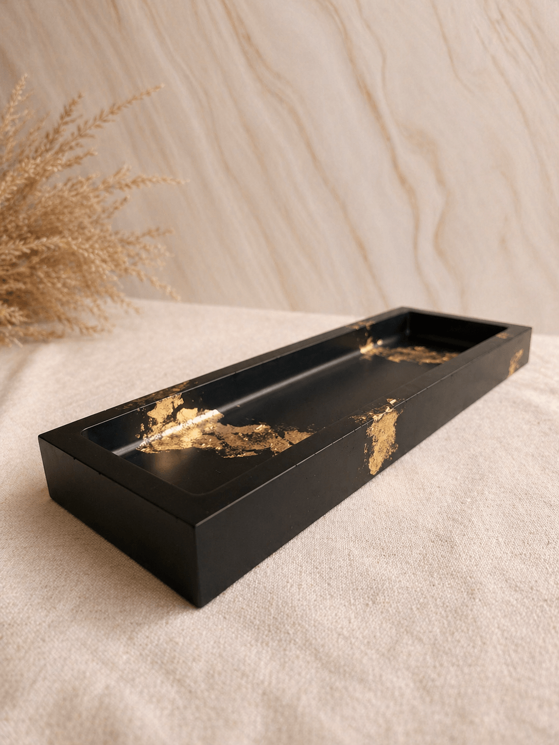 Plateau Rectangulaire en Jesmonite - Annalisa Candles