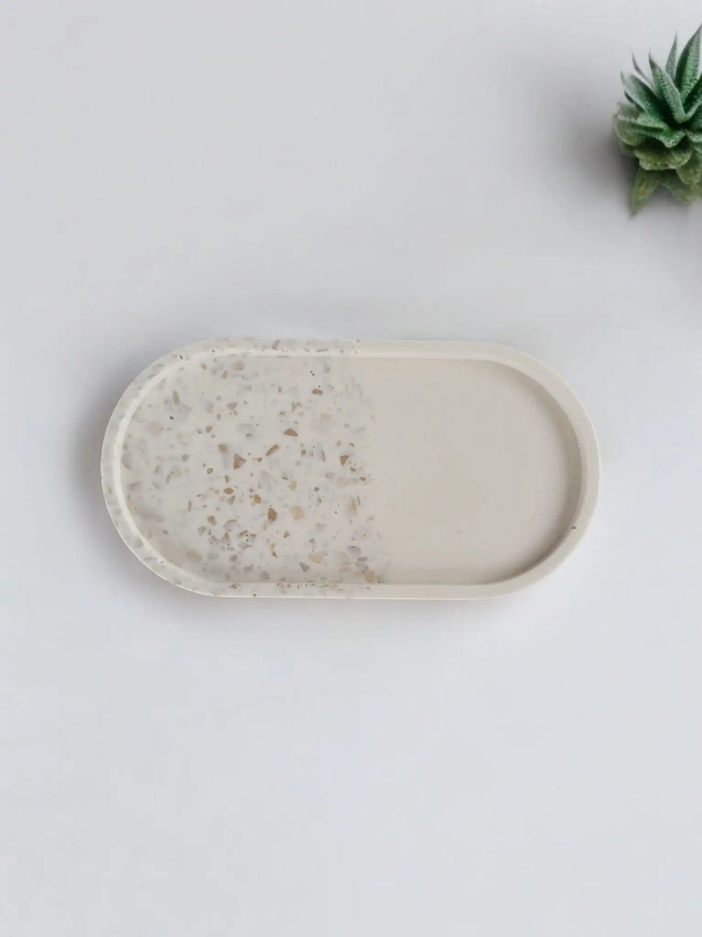 Plateaux Ovales en Jesmonite - Annalisa Candles