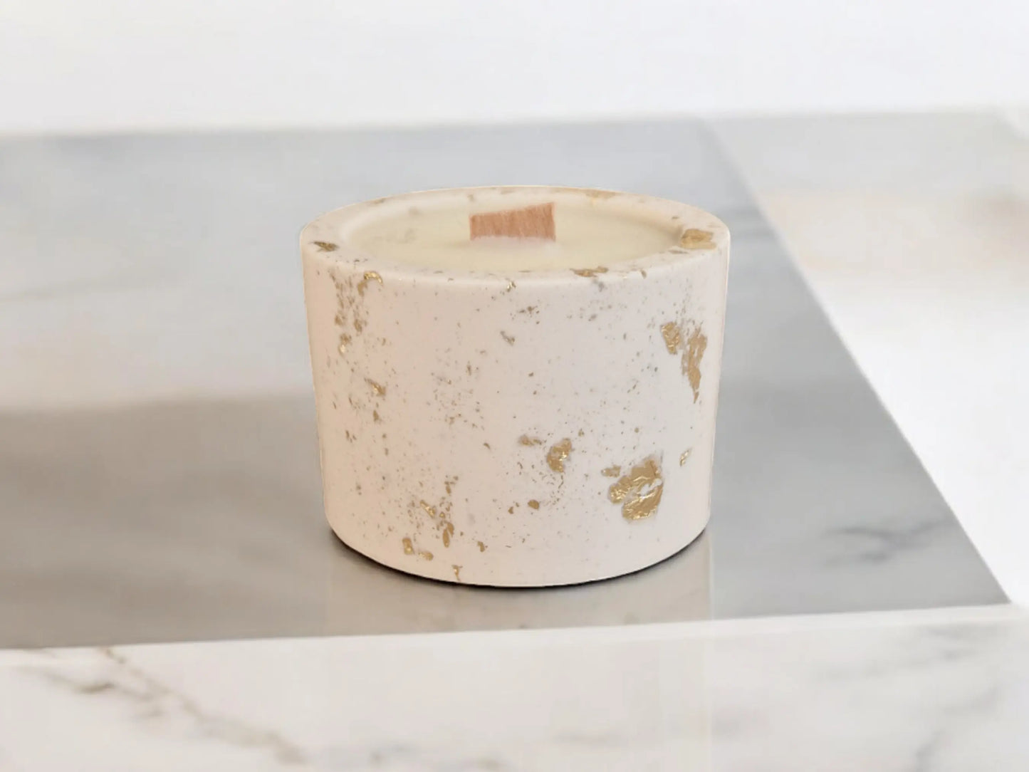 Bougie Jesmonite Alba Annalisa Candles