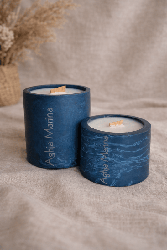 Aghja Marina - Bougie Artisanale en Jesmonite - Annalisa Candles