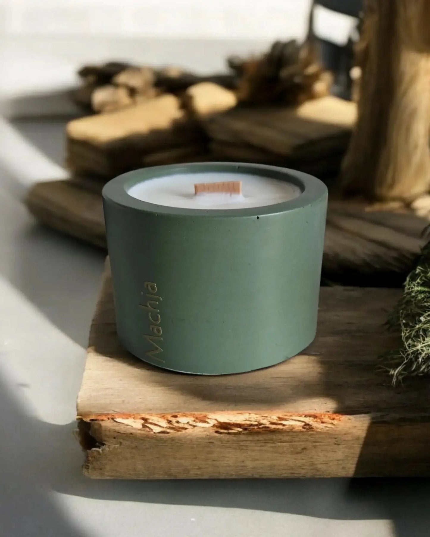 Alta Strada (Maquis Corse) - Bougie Artisanale en Jesmonite - Annalisa Candles