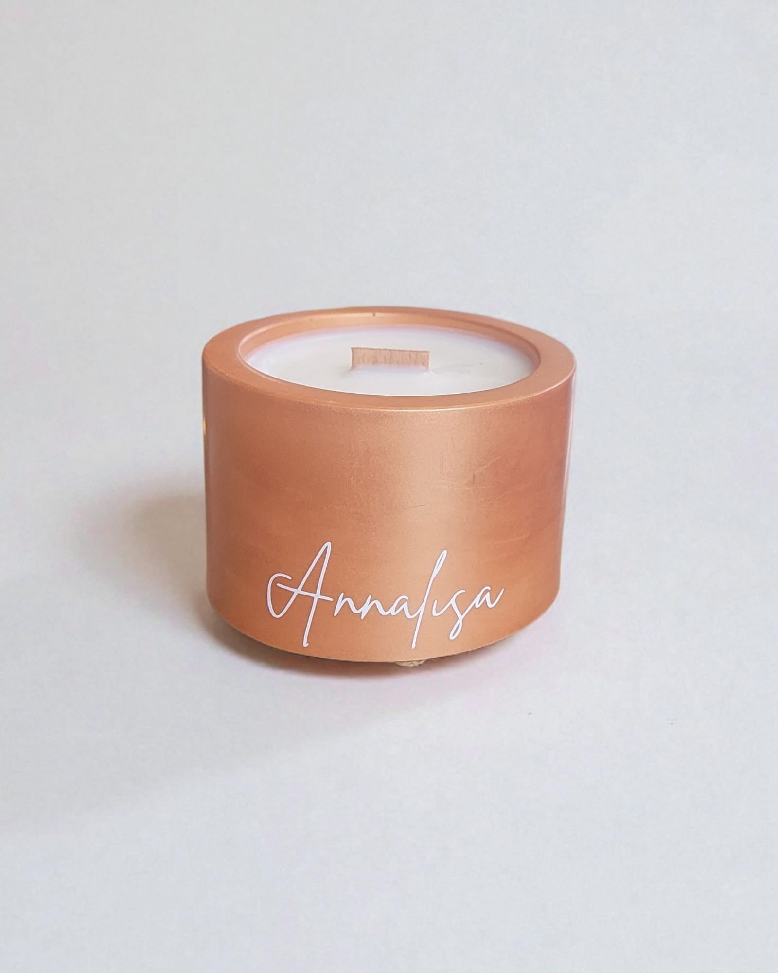 Annalisa - Bougie Artisanale en Jesmonite - Annalisa Candles