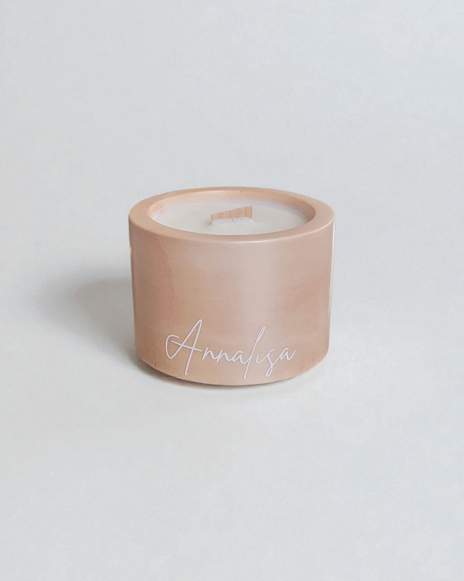 Annalisa - Bougie Artisanale en Jesmonite - Annalisa Candles