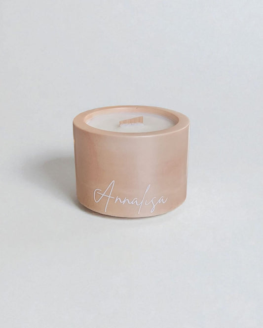 Annalisa - Bougie Artisanale en Jesmonite - Annalisa Candles