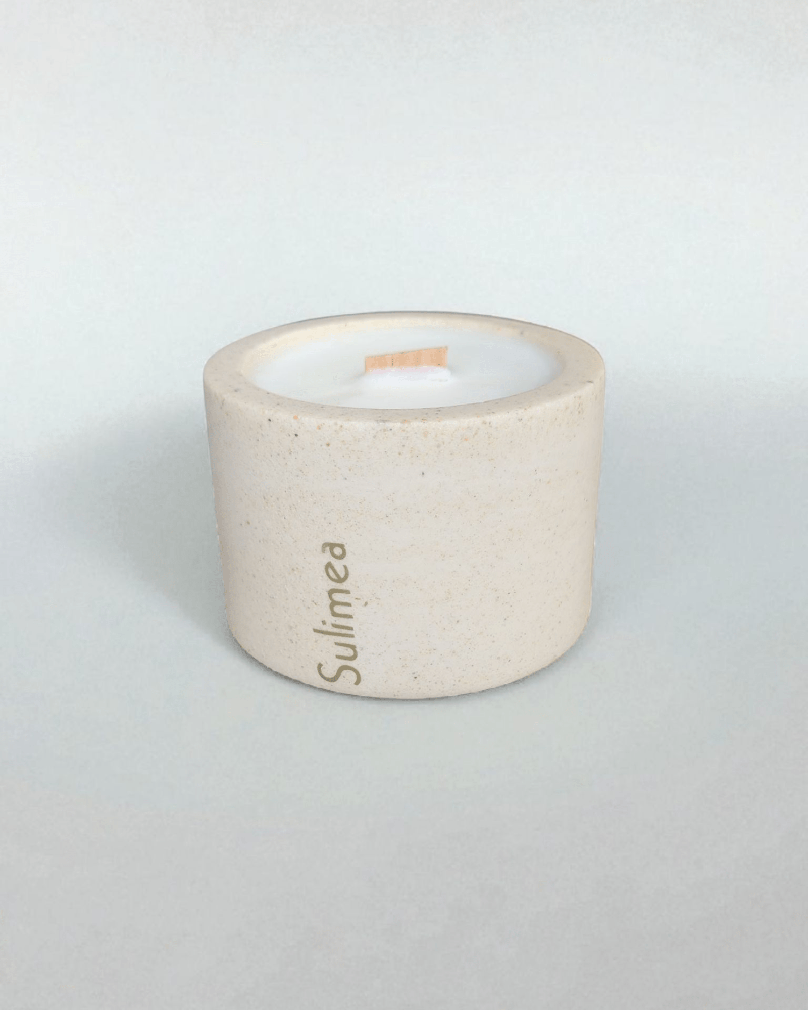 Bougie Jesmonite Sulimea (Monoï) - Annalisa Candles