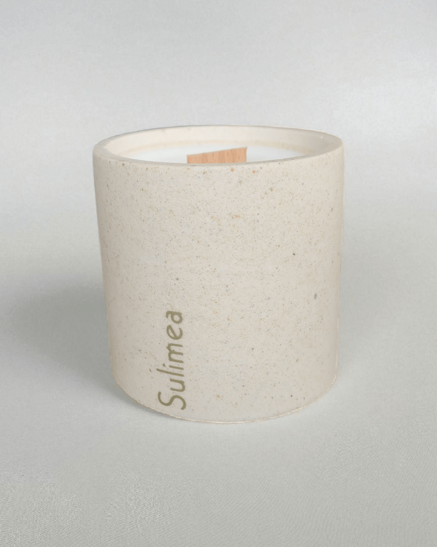 Bougie Jesmonite Sulimea (Monoï) - Annalisa Candles
