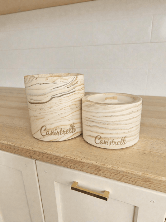 Canistrelli - Bougie Artisanale en Jesmonite - Annalisa Candles