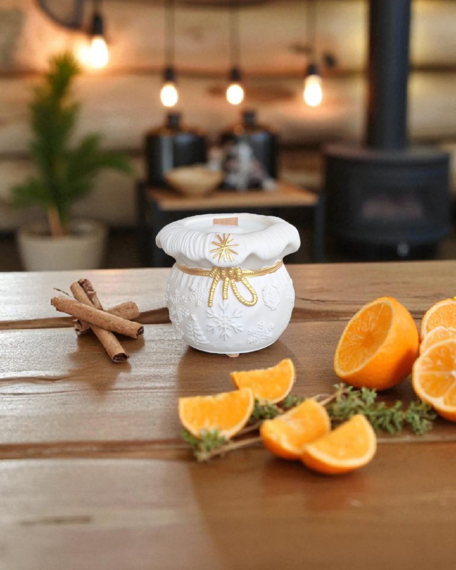 Hotte de Noël en Jesmonite - Annalisa Candles