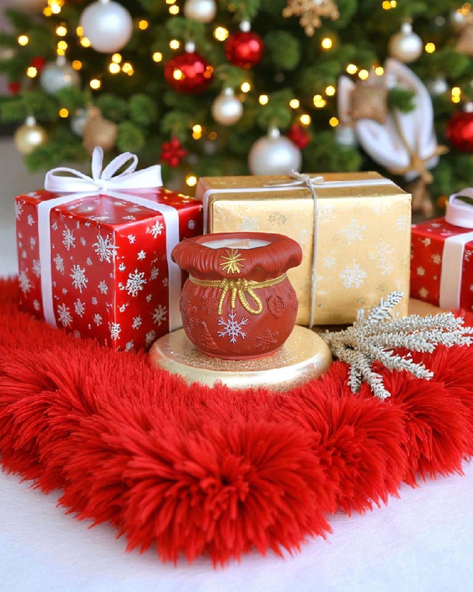 Hotte de Noël en Jesmonite - Annalisa Candles