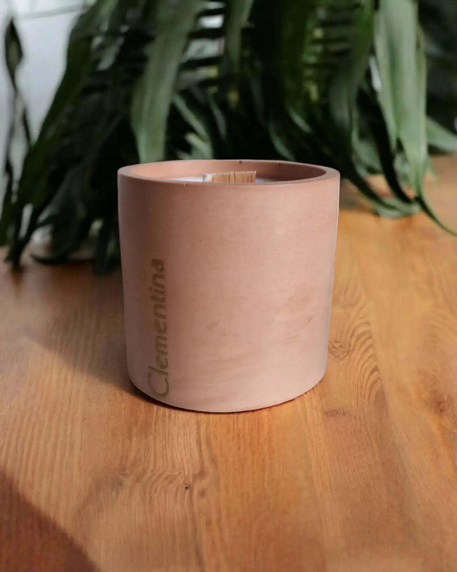 Piaghja (Clémentine Corse) - Bougie Artisanale en Jesmonite - Annalisa Candles