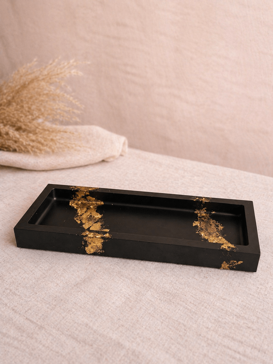 Plateau Rectangulaire en Jesmonite - Annalisa Candles