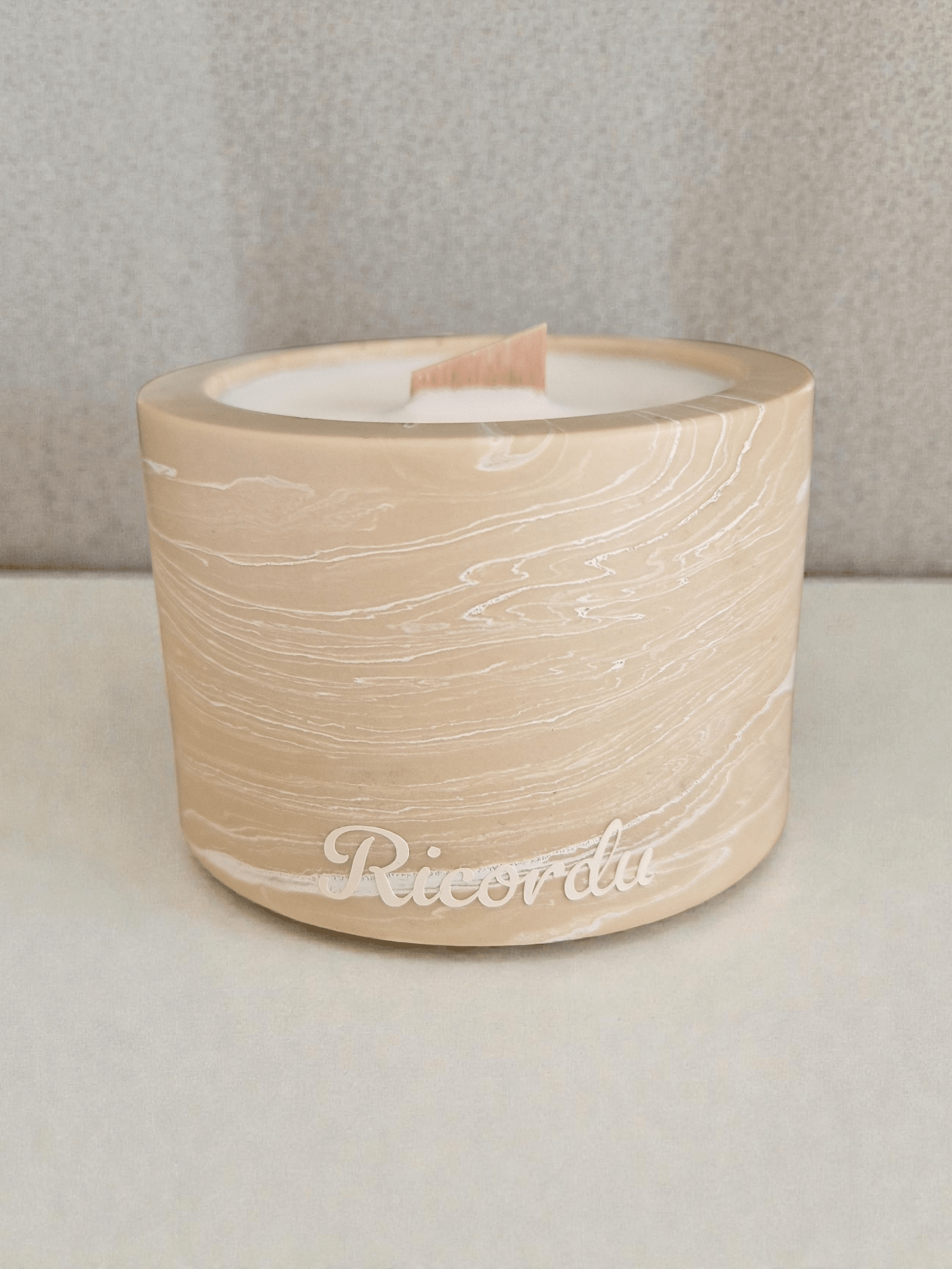 Ricordu - Bougie Artisanale en Jesmonite - Annalisa Candles