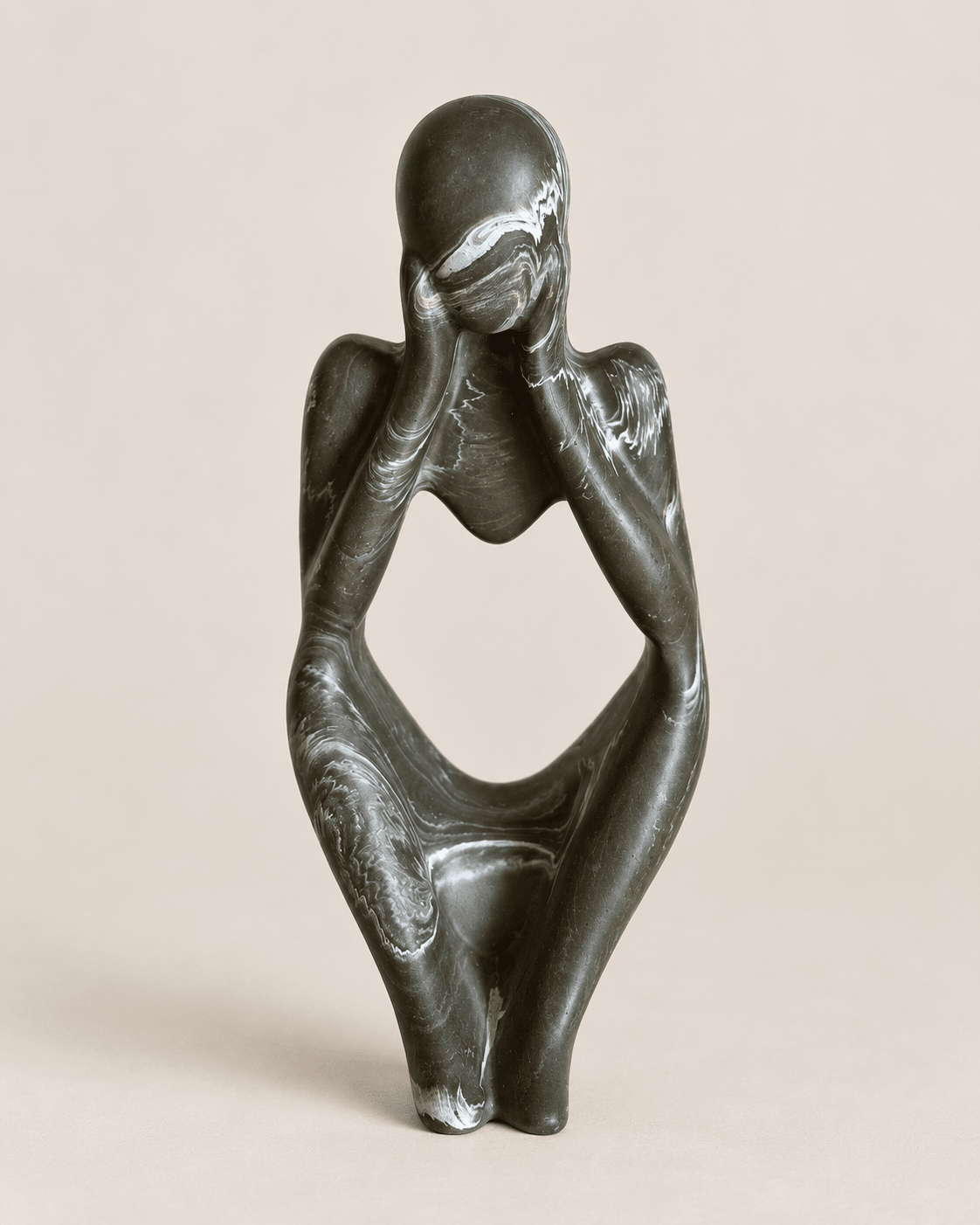 Silhouette Santa en Jesmonite - Annalisa Candles