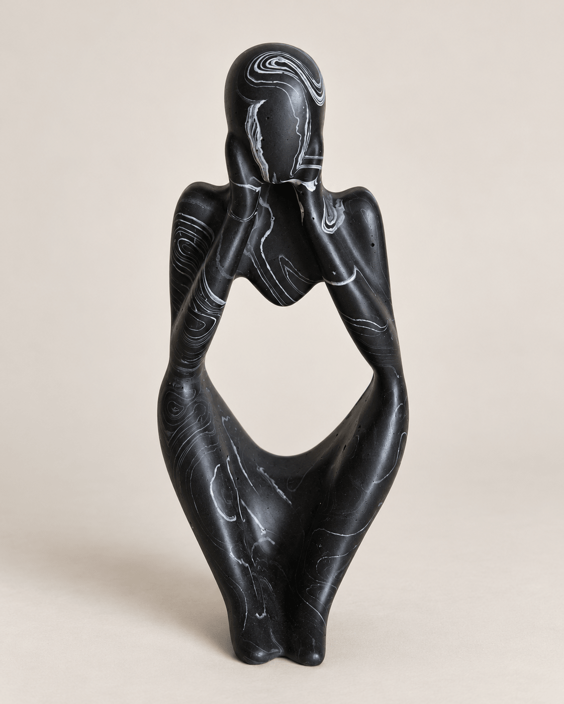 Silhouette Santa en Jesmonite - Annalisa Candles