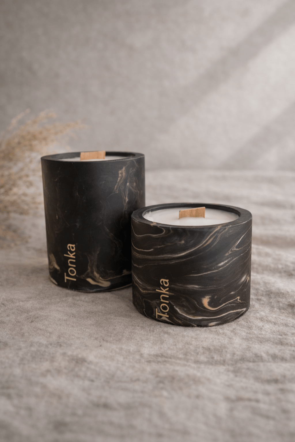 Tonka - Bougie Artisanale en Jesmonite - Annalisa Candles